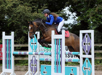 Imogen Marmont Wins Blue Chip Pony Newcomers Second Round at Church Farm Equestrian